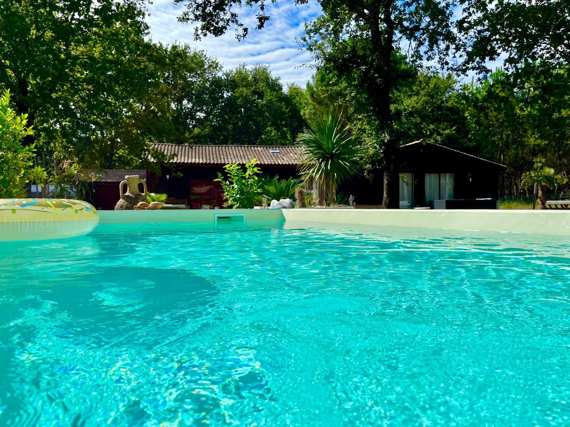 Hacienda De La Canopee Avec Piscine Chauffee Au Sel Уртен Екстер'єр фото